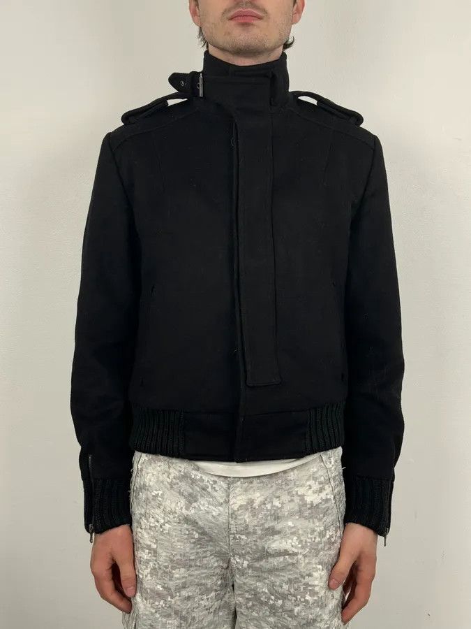 Vintage Takeshy Kurosawa Black Wool Minimalist Japanese Jacket Size US S / EU 44-46 / 1 - 2 Thumbnail