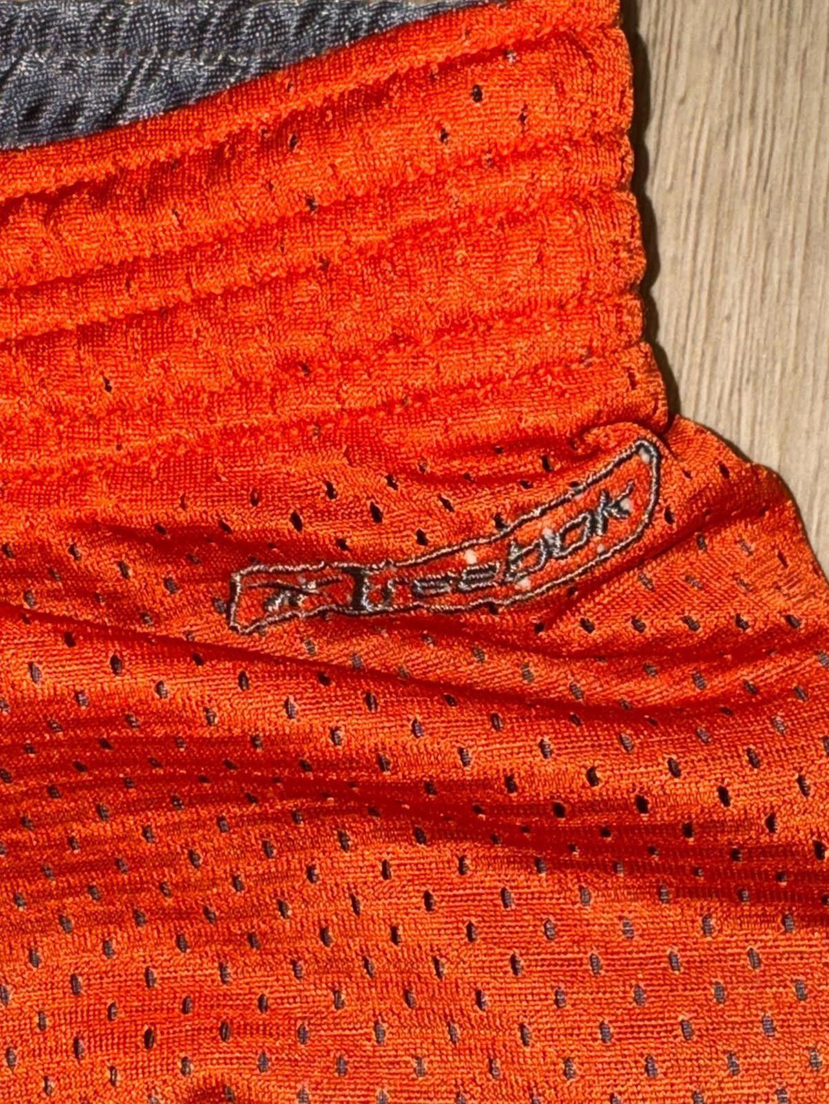 Reebok Reebok Reversible Orange Mesh & Grey Dazzle Hoop Shorts LG Size US 34 / EU 50 - 5 Thumbnail