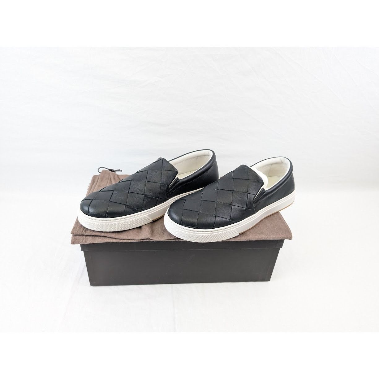 Bottega Veneta o1rshd1 Q:2/Sneakers Intrecciato Calf Speedster Calf in Nero Size US 9 / EU 42 - 19 Thumbnail