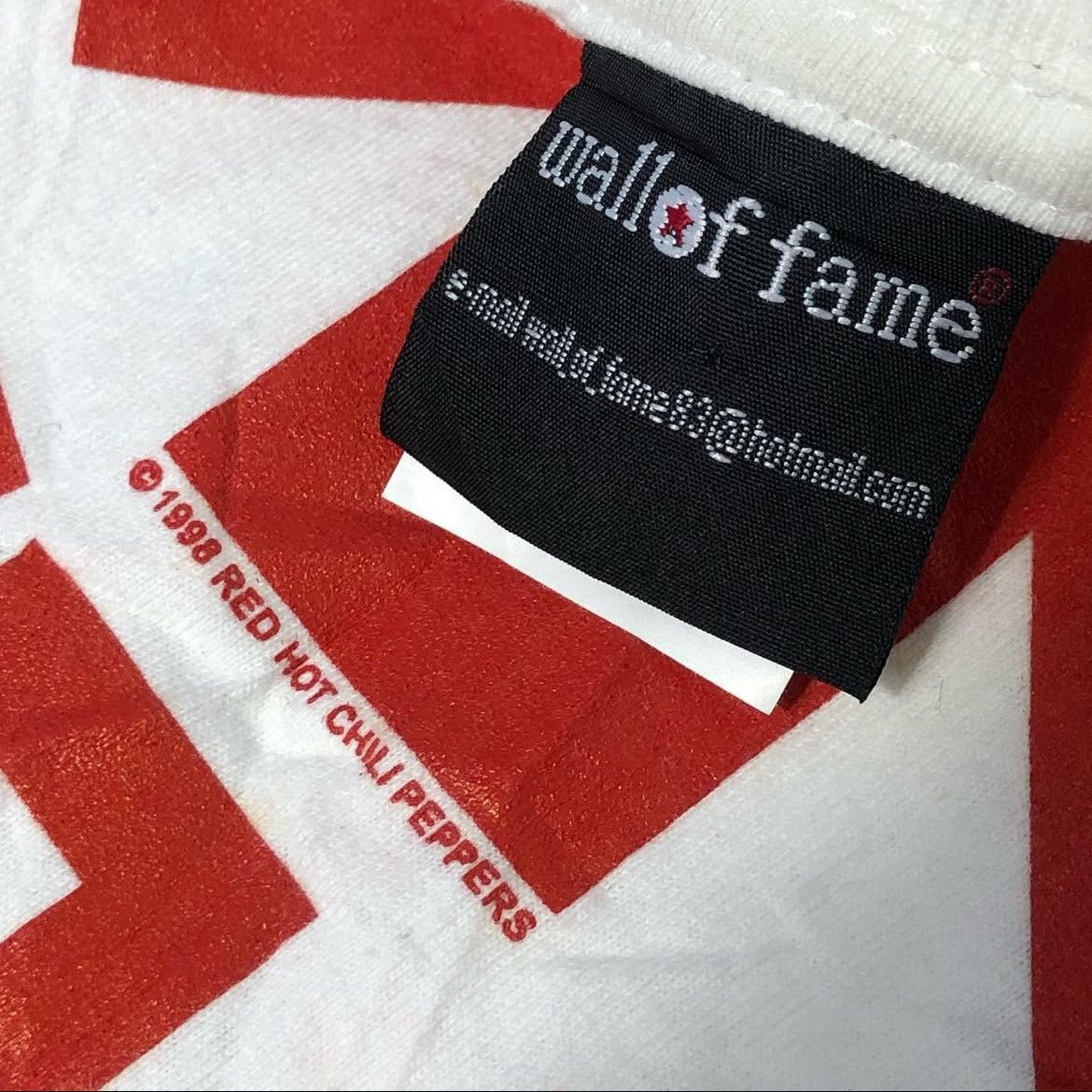 Band Tees × Vintage Red Hot Chili Peppers Band vintage 90s T-shirt 1998 Size US L / EU 52-54 / 3 - 6 Thumbnail