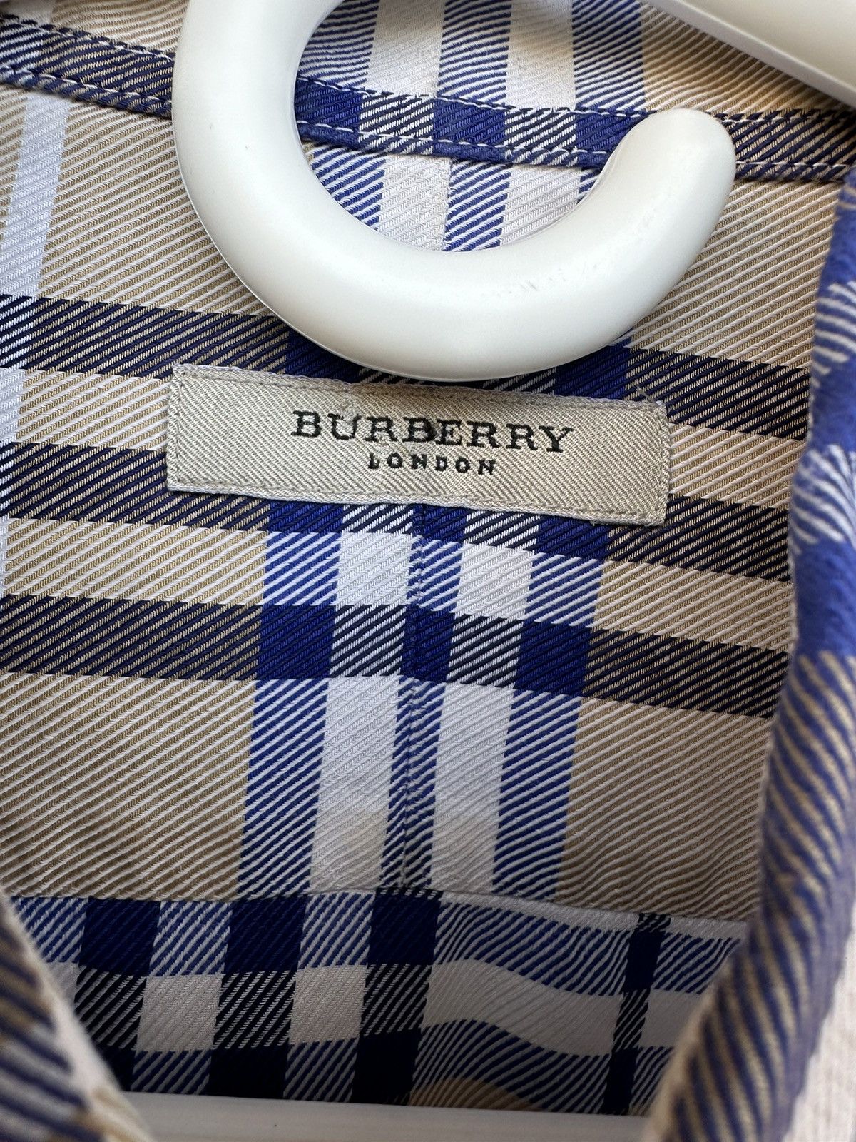 Burberry Burberry Nova Check Plaid Checkered pocket shirt men’s Size US L / EU 52-54 / 3 - 5 Thumbnail