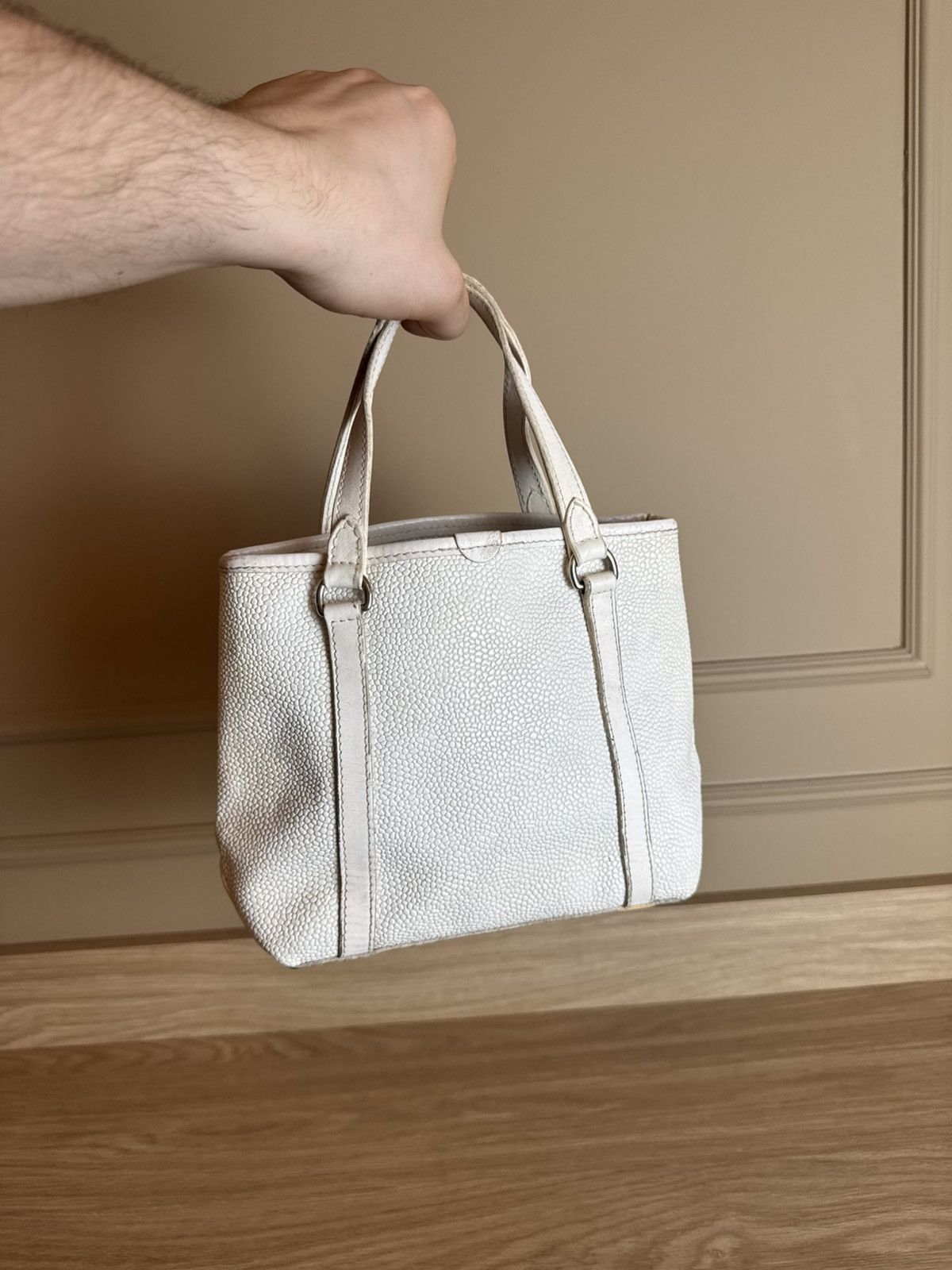 Mulberry Mulberry Small Hand Bag White Leather Size ONE SIZE - 4 Thumbnail