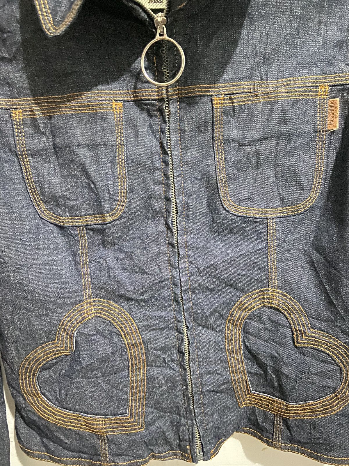 Moschino Moschino hearts trucker jeans Size M / US 6-8 / IT 42-44 - 7 Thumbnail