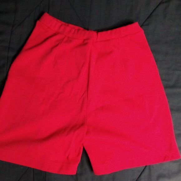 Vintage Vintage 60s K-Mart Red Polyester Shorts Size 32" / US 10 / IT 46 - 5 Thumbnail