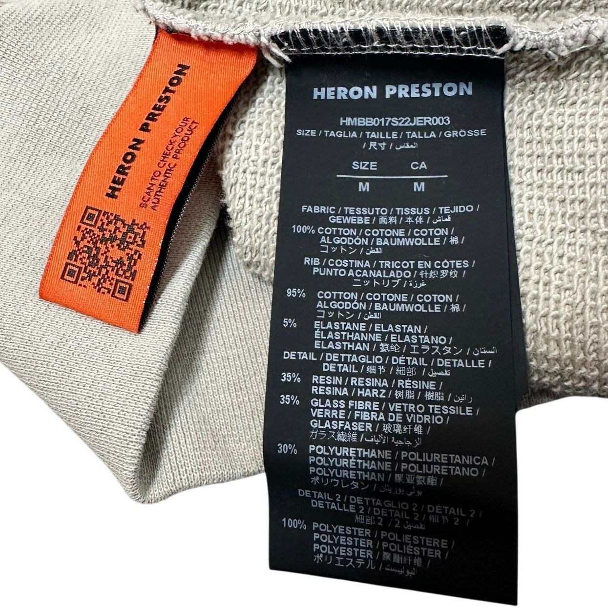 Heron Preston Heron Preston NWT Global Collage Grey Cotton Graphic Hoodie Size US M / EU 48-50 / 2 - 13 Thumbnail