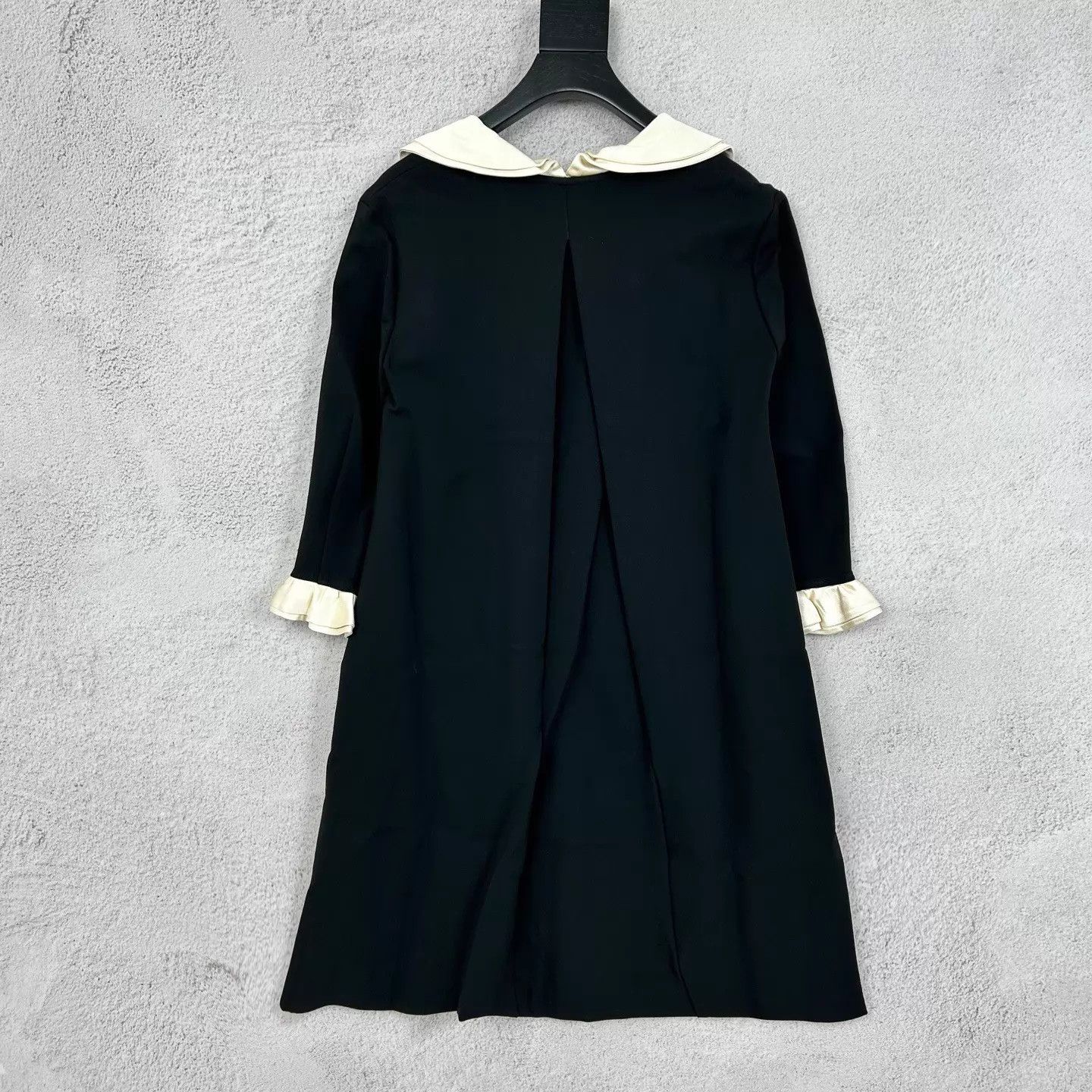 Gucci Gucci ruffled collar black dress XXS New Size XXS / US 00 / IT 34 - 2 Thumbnail