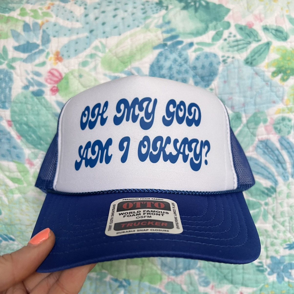 Otto Megan Moroney am I okay? Trucker hat Size ONE SIZE - 1 Thumbnail