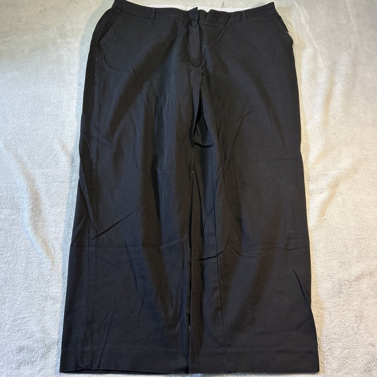 Briggs & Riley Beyond Baggy Pants Womens 18W 37x25 Hamilton Loose Wide Size US 37 - 1 Thumbnail