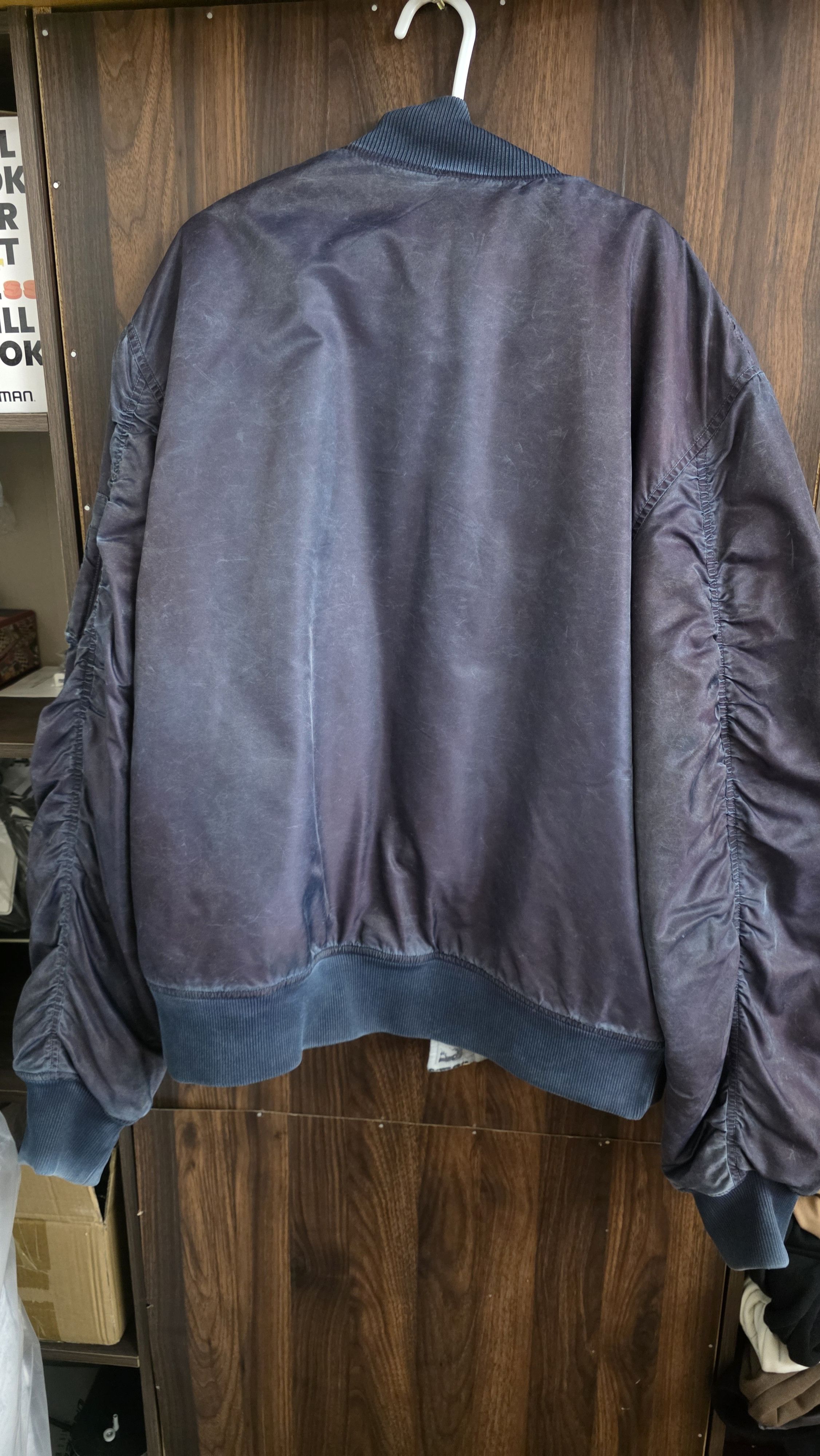 Stussy Stussy Dyed Nylon Bomber 'Navy' Size US XL / EU 56 / 4 - 3 Thumbnail