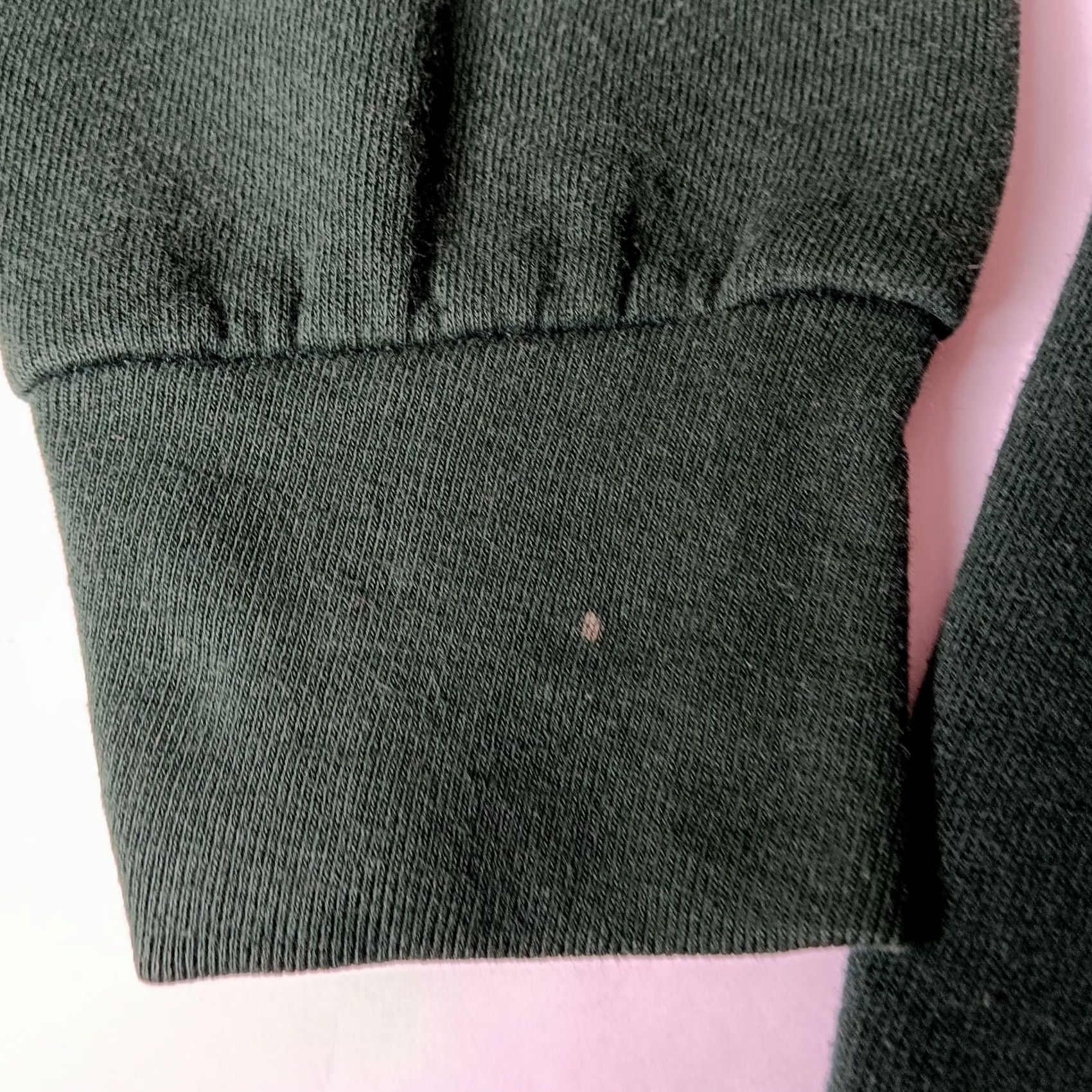 Fruit Of The Loom VINTAGE Fruit of the Loom Sweatshirt Woman L Green Nature Tree Birds Crew Neck Long Sleeve Pullover KnIT Fall Size L / US 10 / IT 46 - 5 Thumbnail