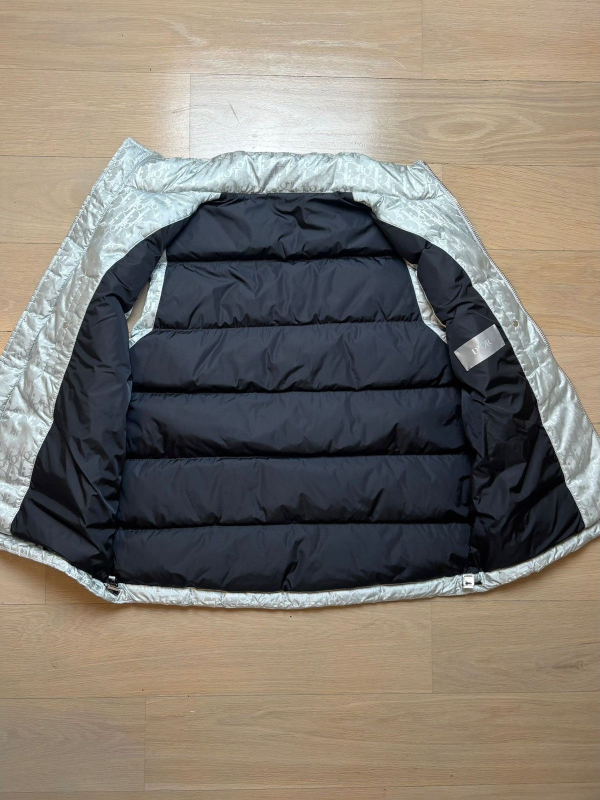 Dior Dior Oblique Grey Vest Puffer Size US M / EU 48-50 / 2 - 9 Thumbnail