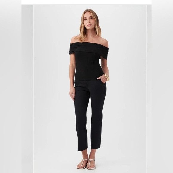 Trina Turk Trina Turk Womens Dress Pants Black Size 25" / US 0 / IT 36 - 1 Thumbnail