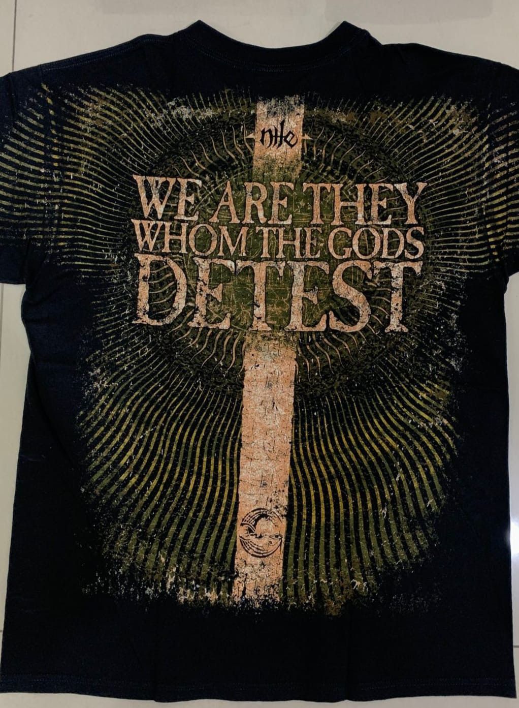 Band Tees Vintage Nile Those whom the gods detest death metal tee Size US L / EU 52-54 / 3 - 2 Thumbnail