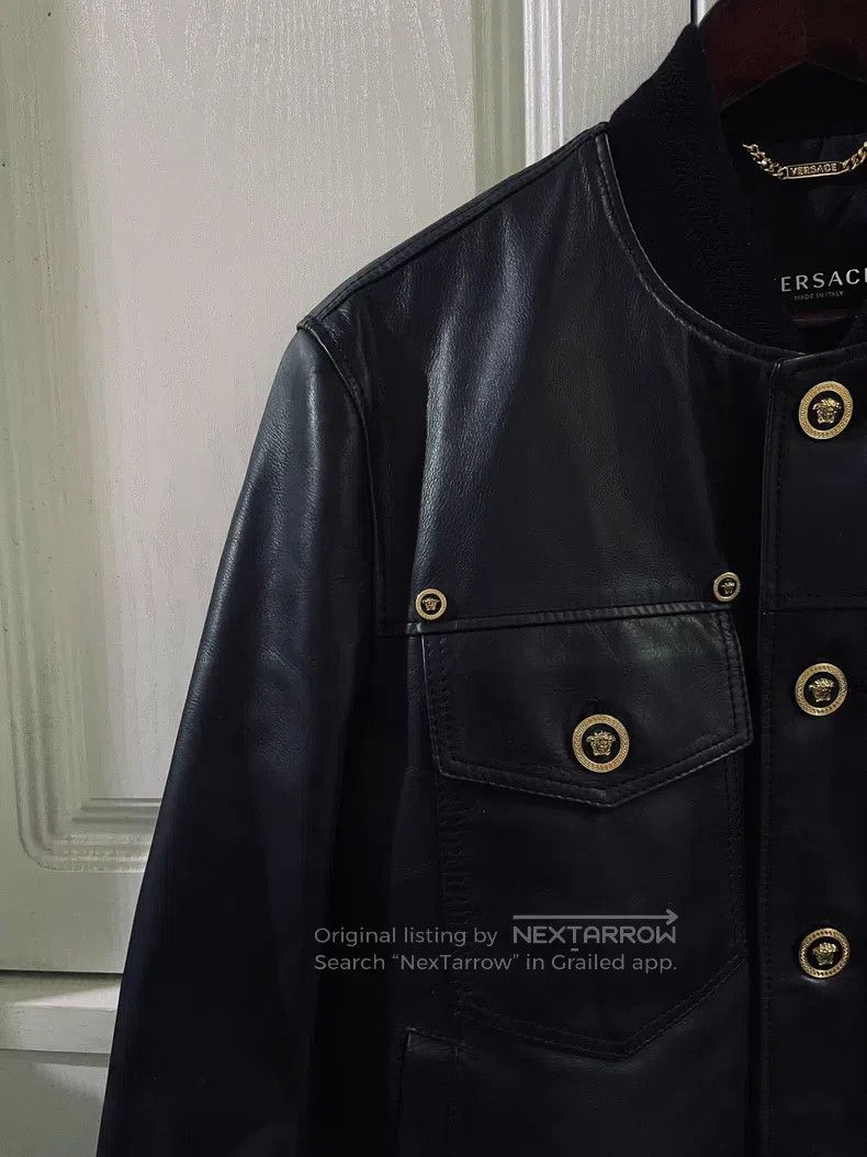 Versace Versace Heavy industry hardware, cowhide, leather clothing Size US S / EU 44-46 / 1 - 3 Thumbnail