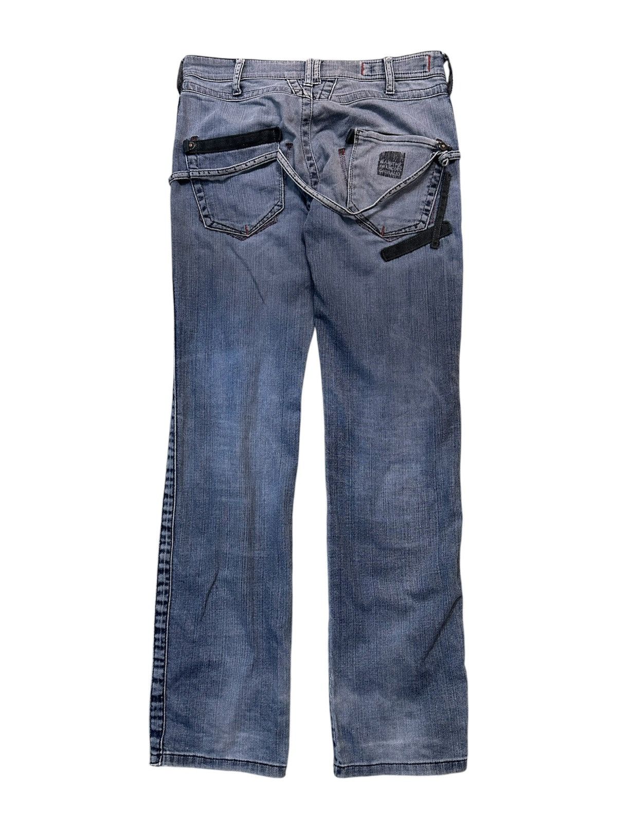 Marithe + Francois Girbaud Marithe Francois Girbaud Utility Denim Pant Size US 31 - 2 Thumbnail