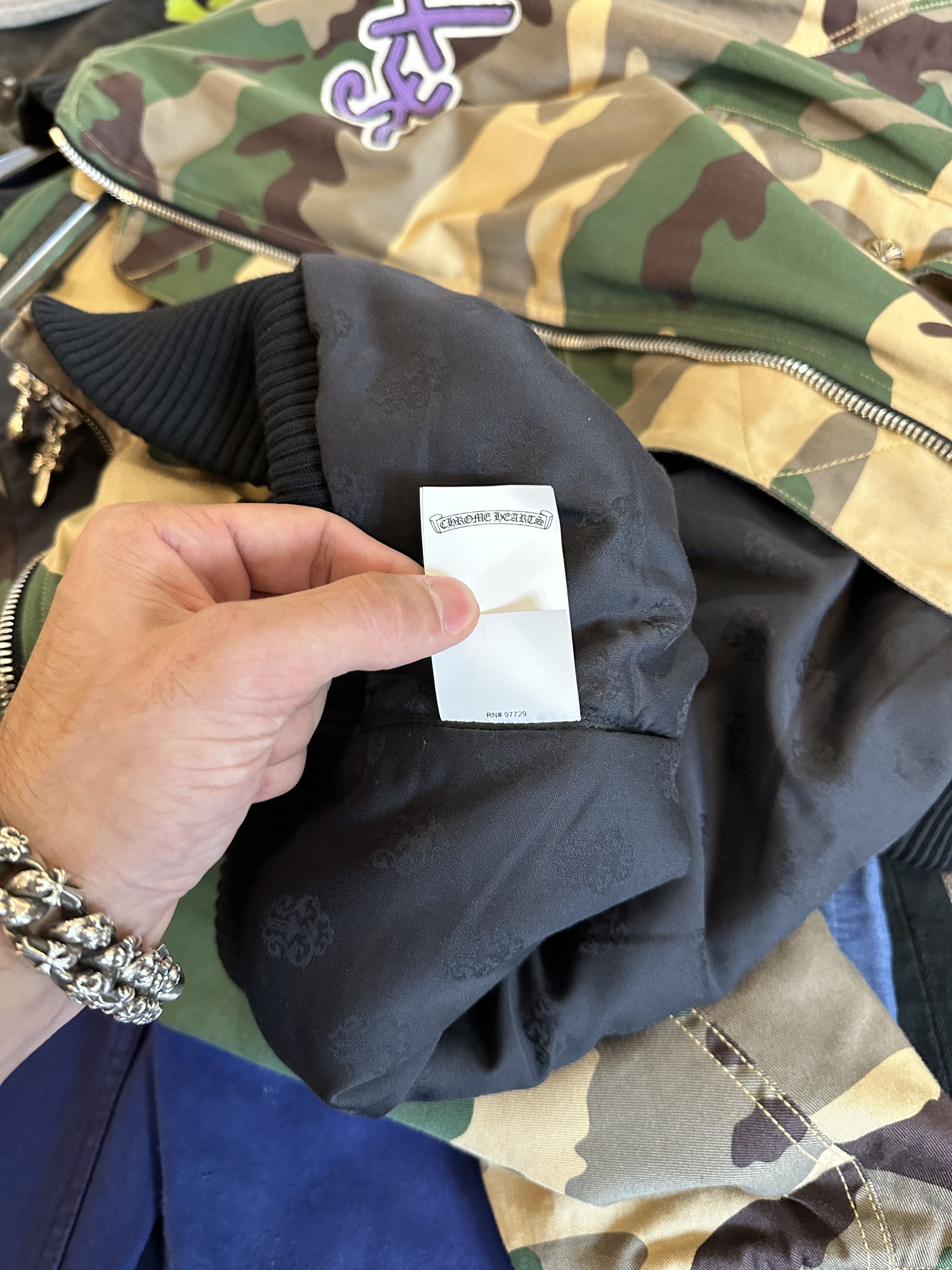 Chrome Hearts Chrome Hearts SEX Matty Boy Bomber 4G SELLER Size US XL / EU 56 / 4 - 16 Thumbnail