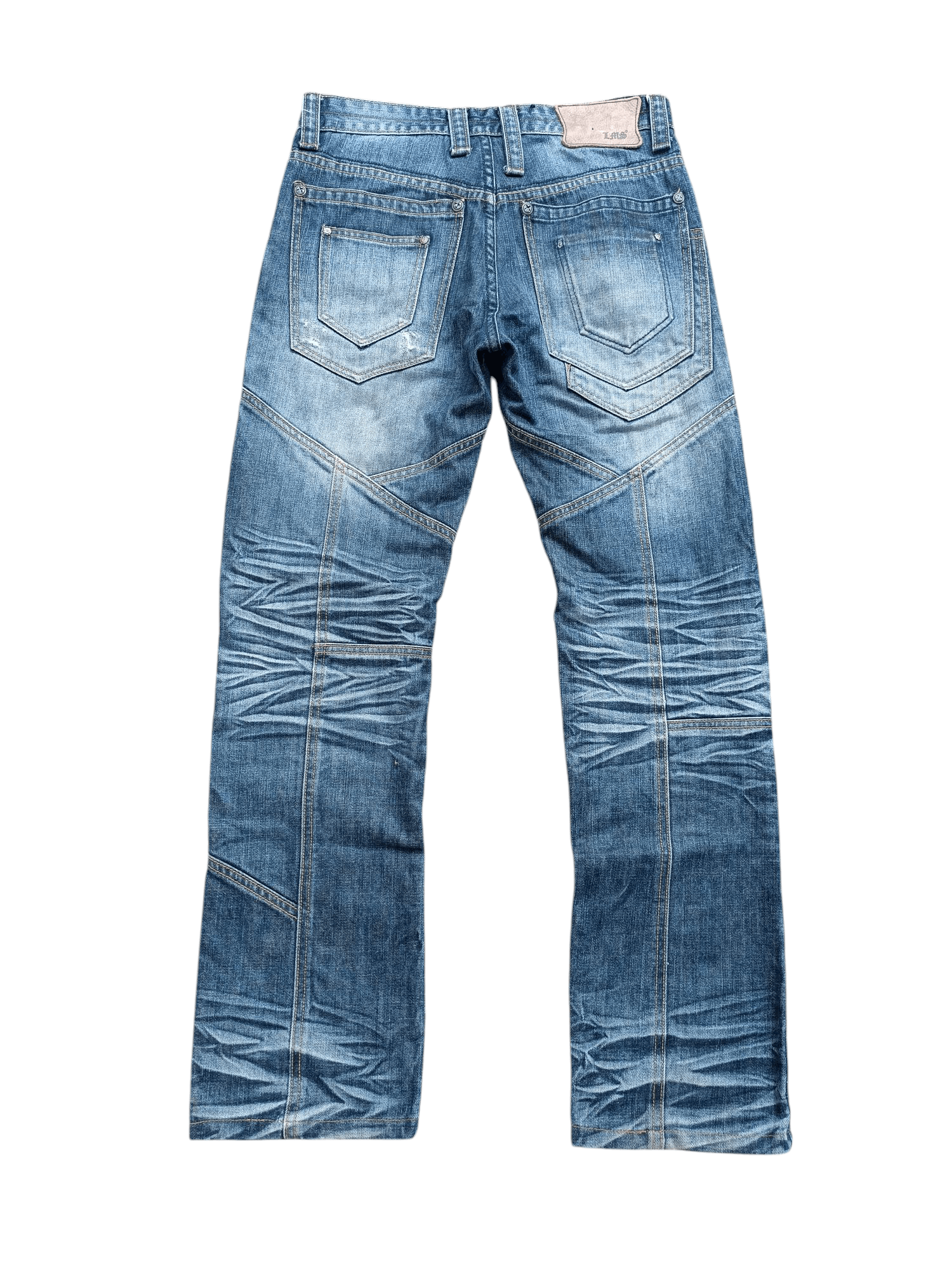 Japanese Brand × Seditionaries RARE 🔥 Japanese Brand LMS Skull Printed Denim E246 Size US 30 / EU 46 - 7 Thumbnail