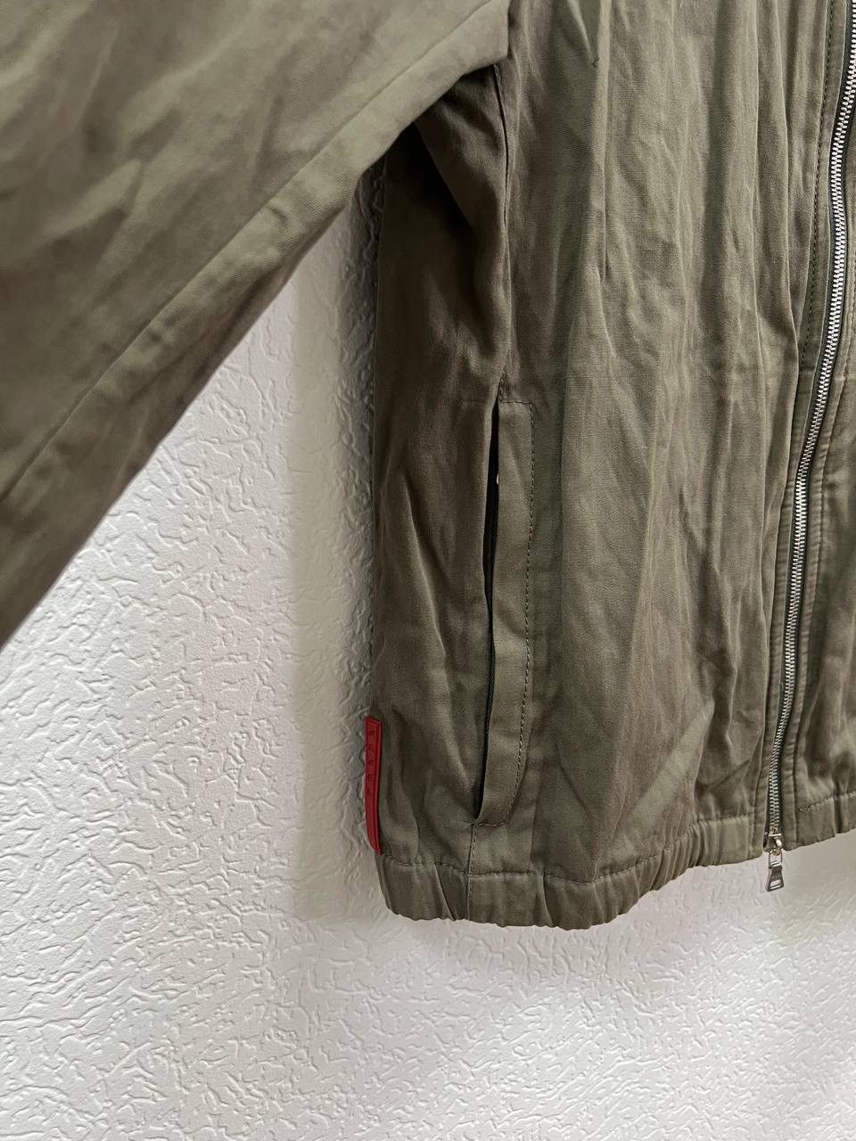 Prada Vintage Prada Cotton Bombers Jacket Size US L / EU 52-54 / 3 - 2 Thumbnail