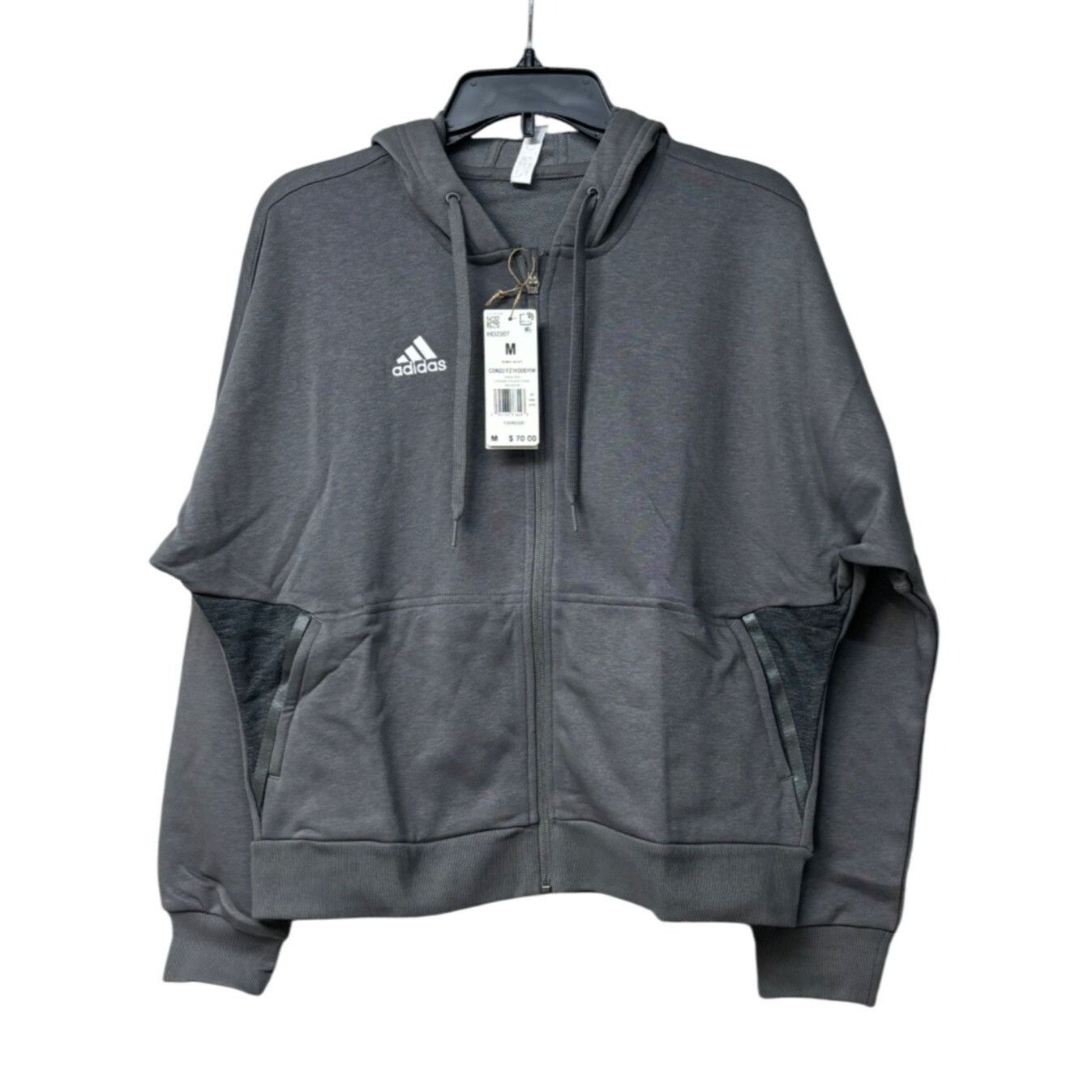 Adidas Adidas Women's Football/ Soccer Hoodie, Team Gray Four, M Size M / US 6-8 / IT 42-44 - 1 Thumbnail