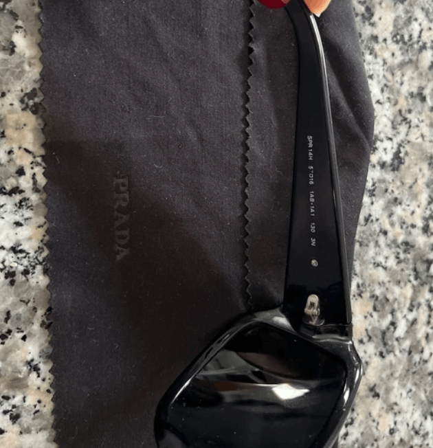 Prada Prada Sunglasses Sport SPR 14H Star Flame Fire Vintage Moto Size ONE SIZE - 3 Thumbnail