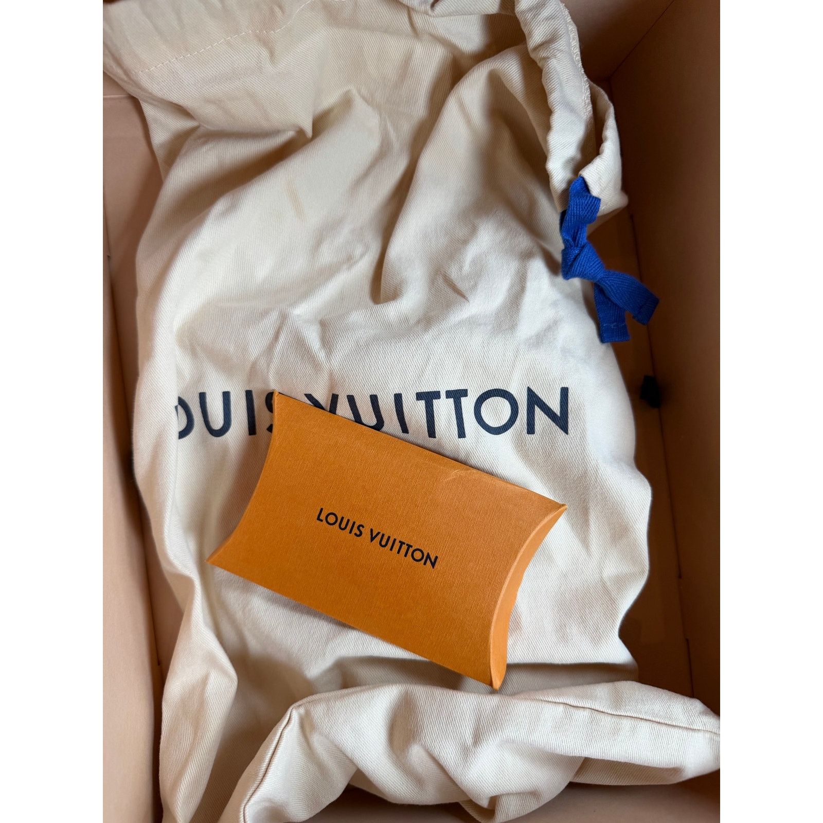 Louis Vuitton Size 7LV/8US - Louis Vuitton Leather Blue Sneakers NEW Size US 8 / EU 41 - 10 Thumbnail