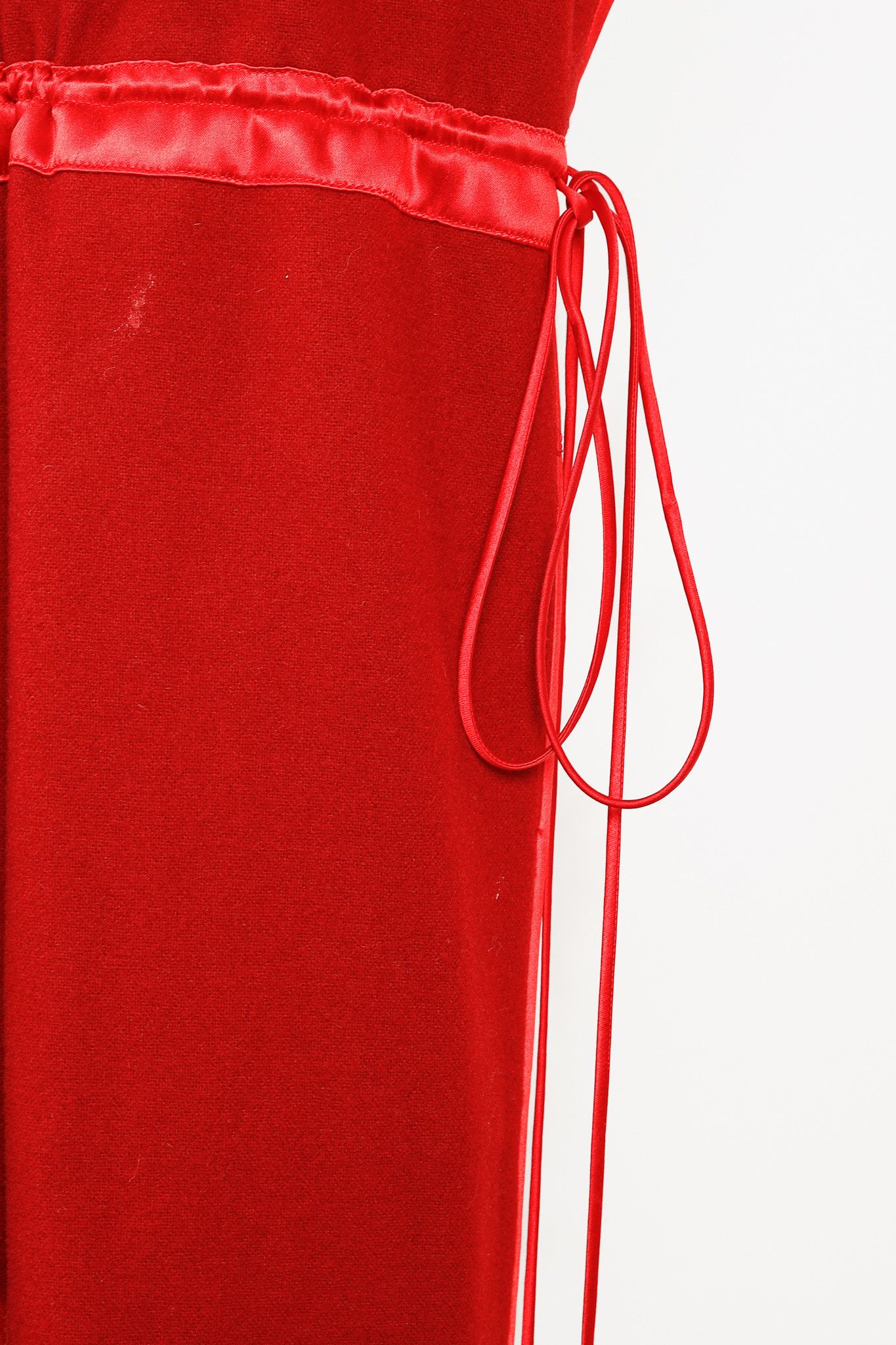 Gucci Gucci AW/19 Runway Red Wool Satin-Trim Cowl-Neck Dress Size M / US 6-8 / IT 42-44 - 8 Thumbnail
