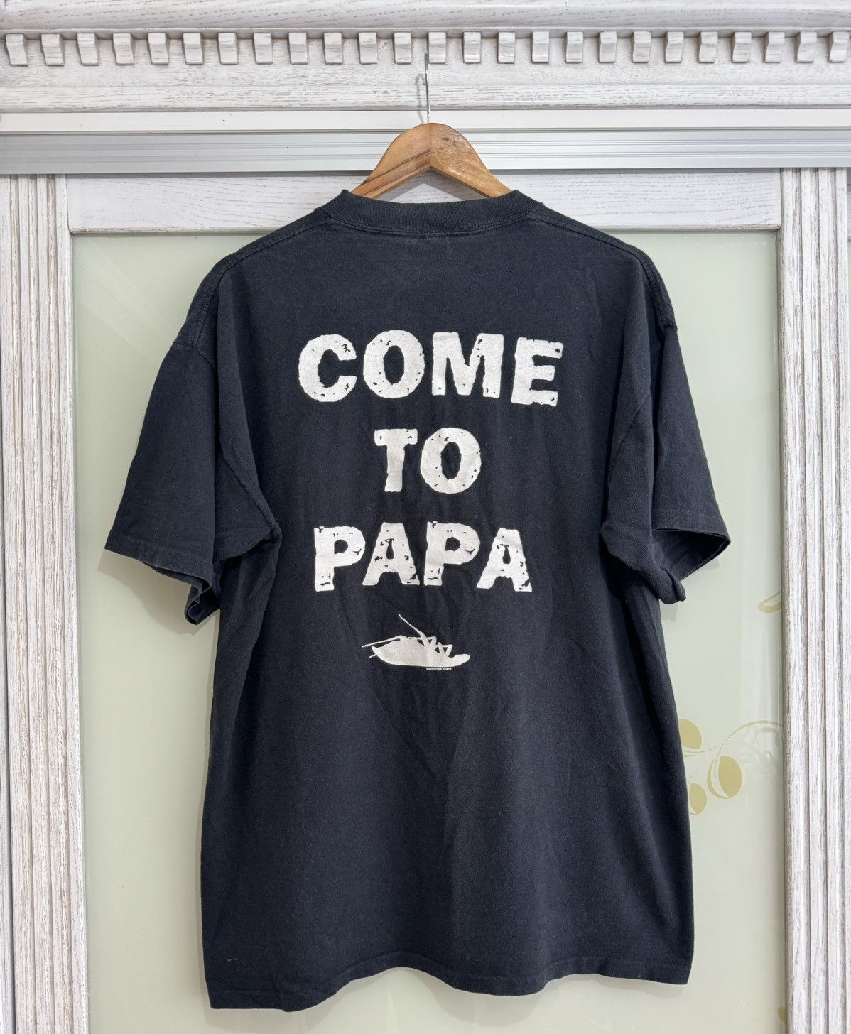 image of Band Tees x Vintage 2000 Papa Roach Come To Papa T-Shirt Band Tee in Black, Men's (Size XL)