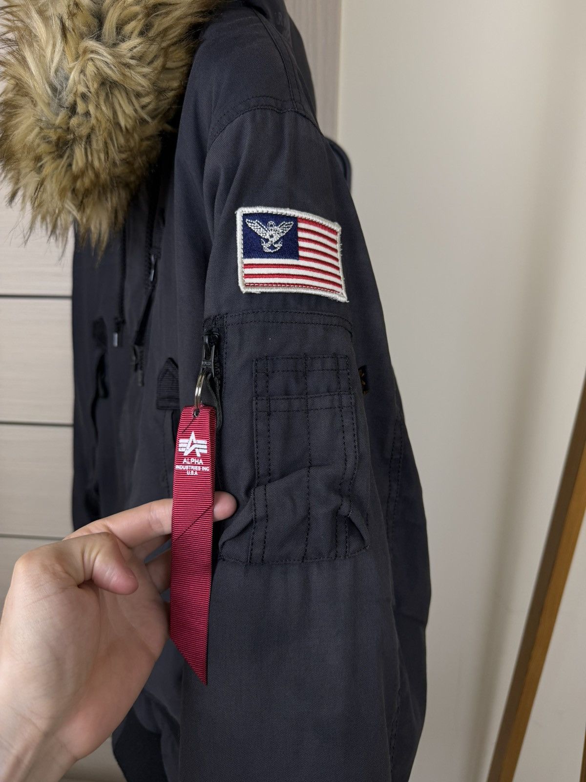 Alpha Industries Alpha Industries Bomber Jacket Polar Arctic Expeditions Y2K Size US XL / EU 56 / 4 - 3 Thumbnail