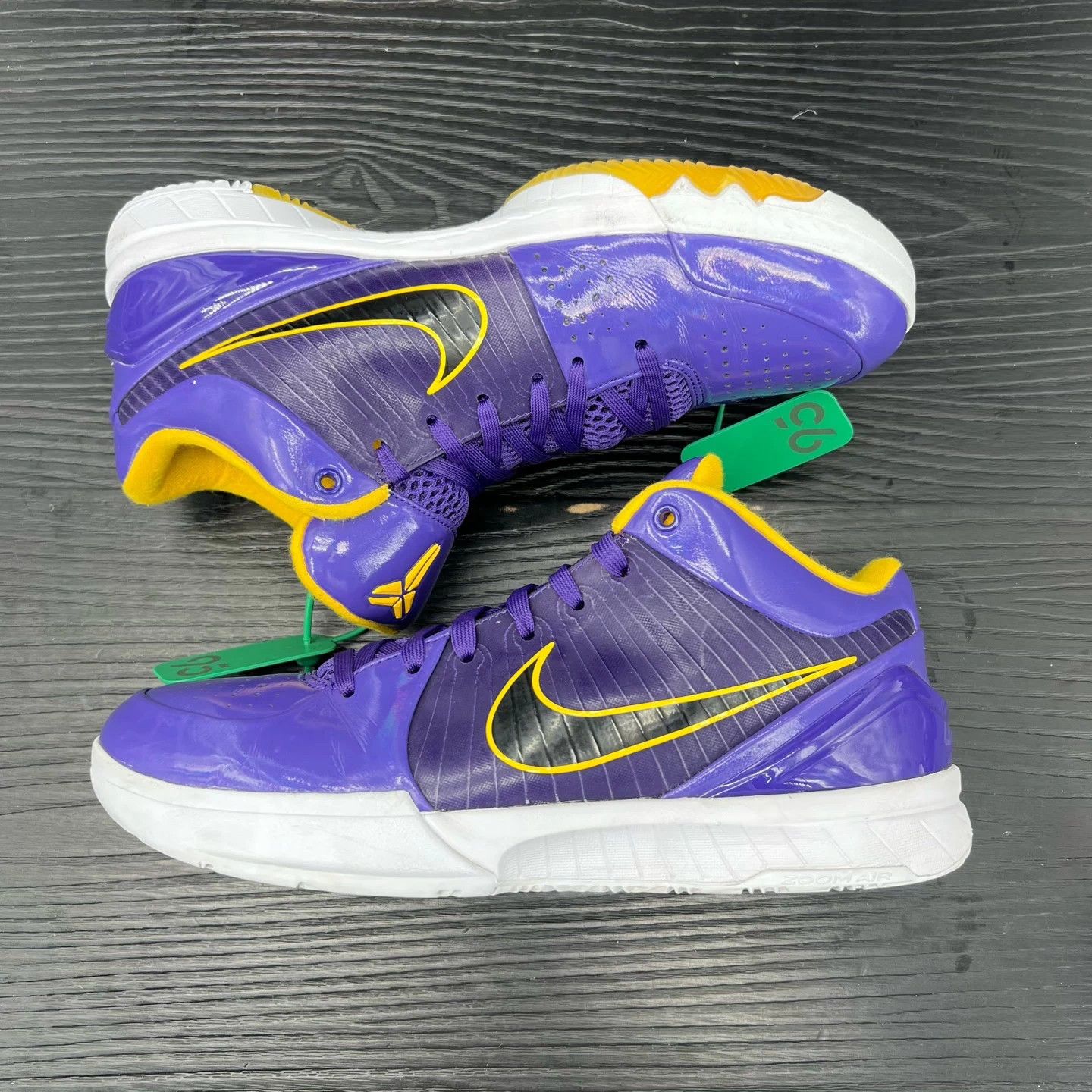 Nike Nike ZK4 Lakers Purple & Gold Basketball Shoes Size 44 Size US 11 / EU 44 - 2 Thumbnail