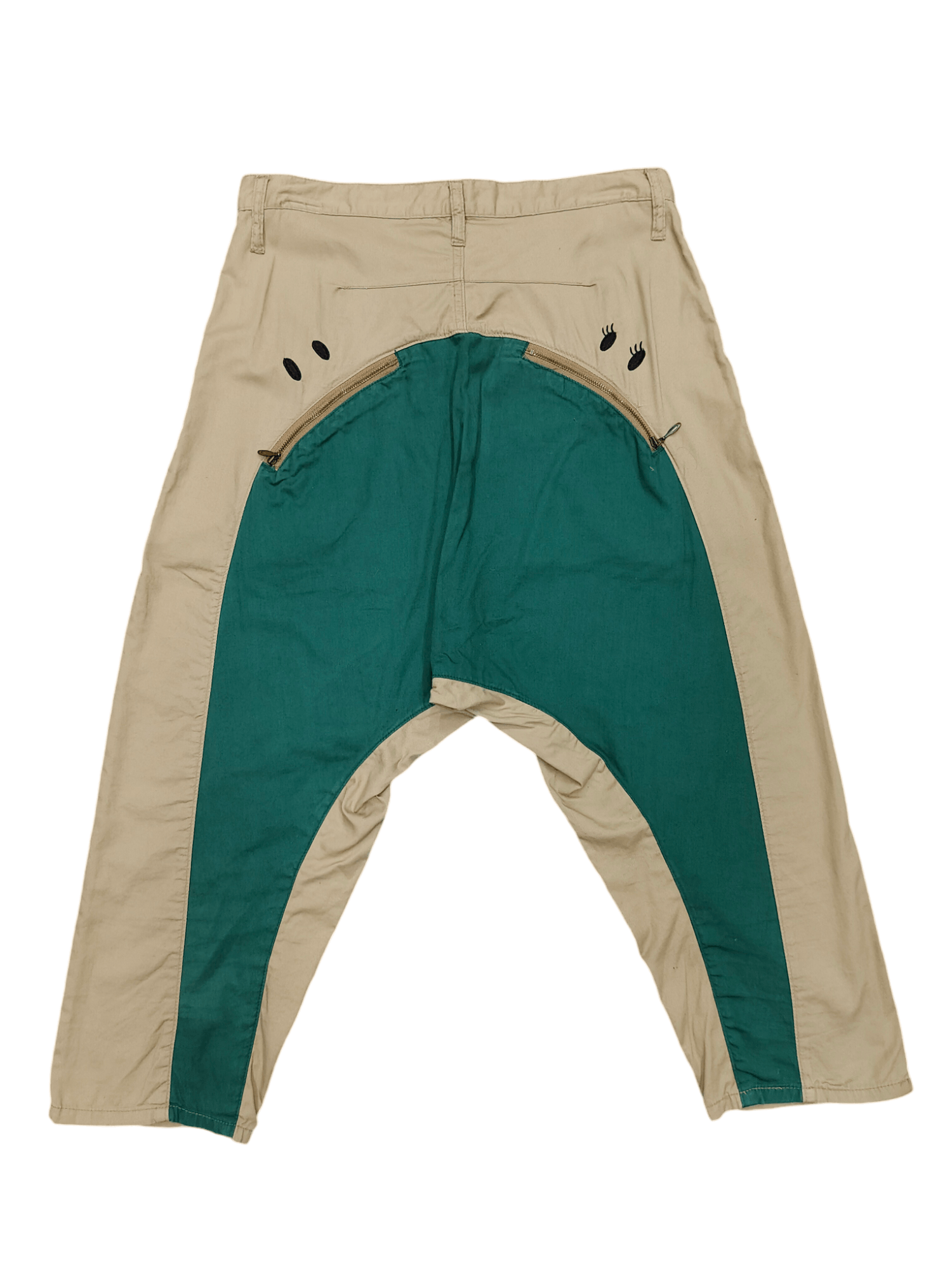 Ne-Net SICK 🇯🇵Ne-Net🇯🇵 Emote Pocket Drop Crotch Cropped Size 30" / US 8 / IT 44 - 1 Thumbnail