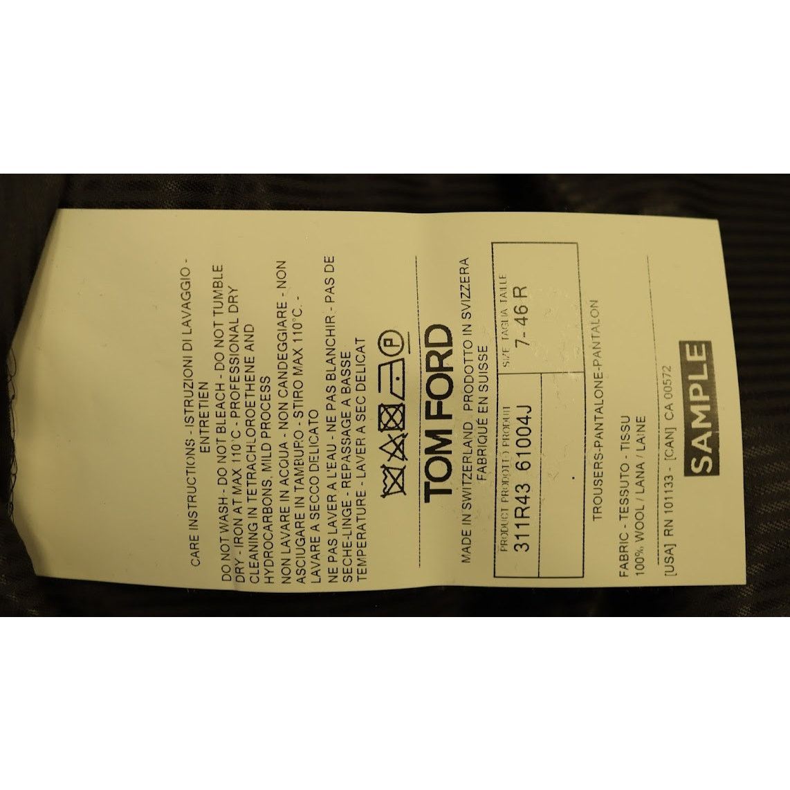 Tom Ford o1rshd1 Suits in Brown/Black Size US S / EU 44-46 / 1 - 24 Thumbnail