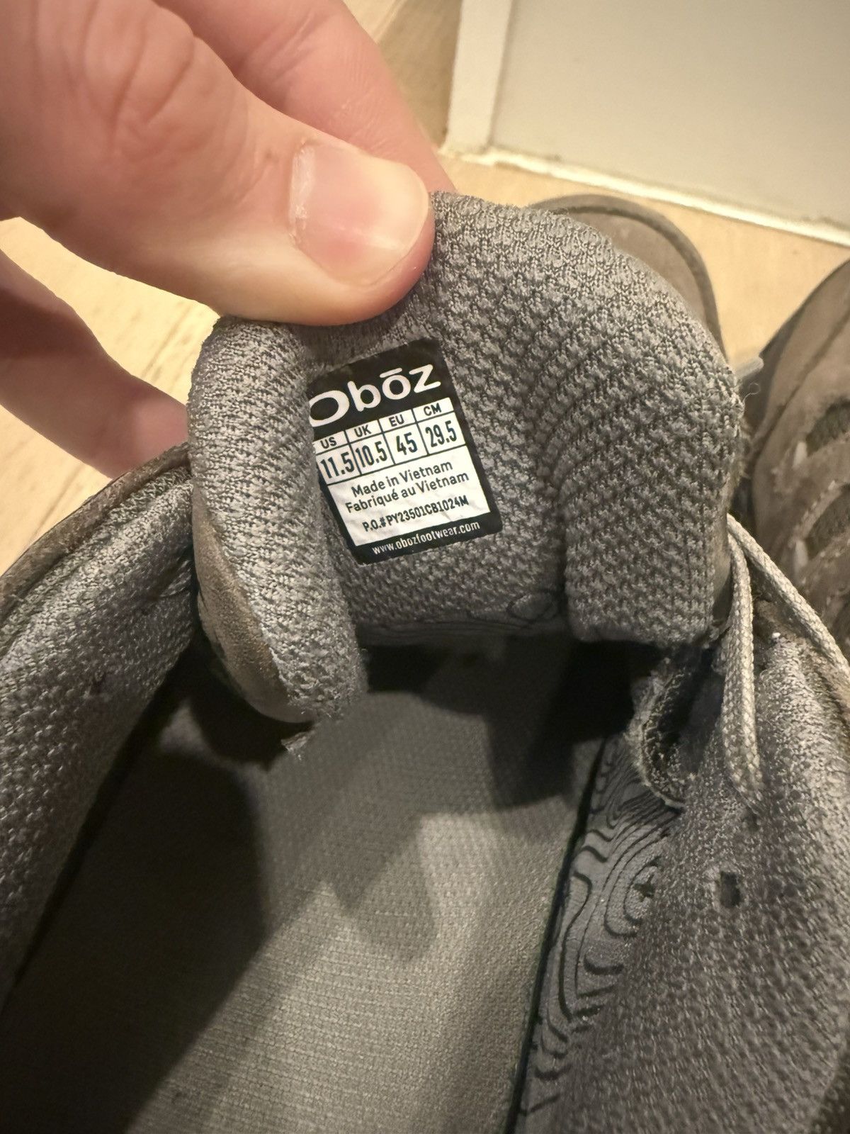 Oboz Oboz Sawtooth ii Low Size US 11.5 / EU 44-45 - 5 Thumbnail
