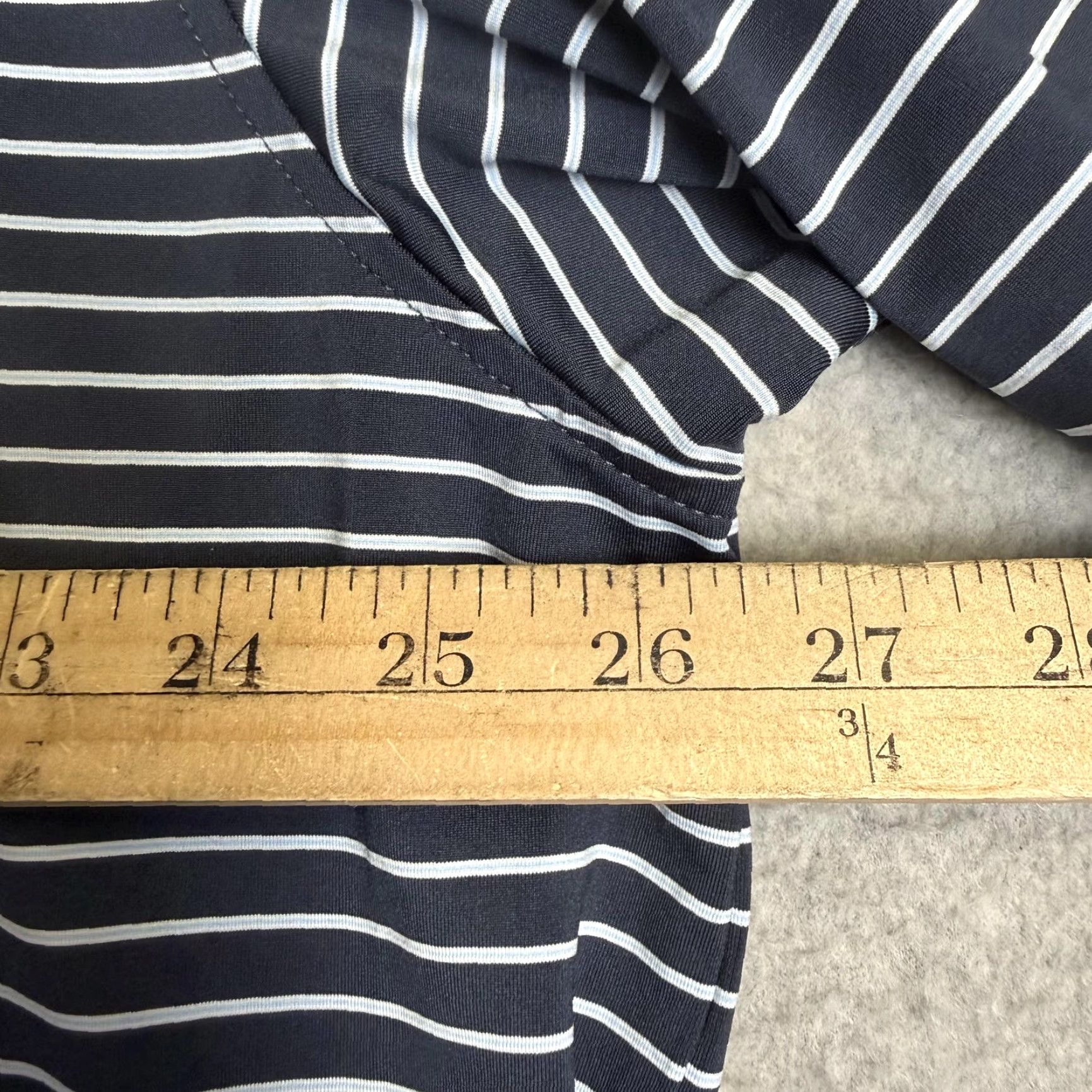 Peter Millar Peter Millar Polo Shirt Navy Blue Summer Comfort Men's XXL 2XL Golf Shirt Mens XX L Blue Polo Shirt Size US XXL / EU 58 / 5 - 4 Thumbnail