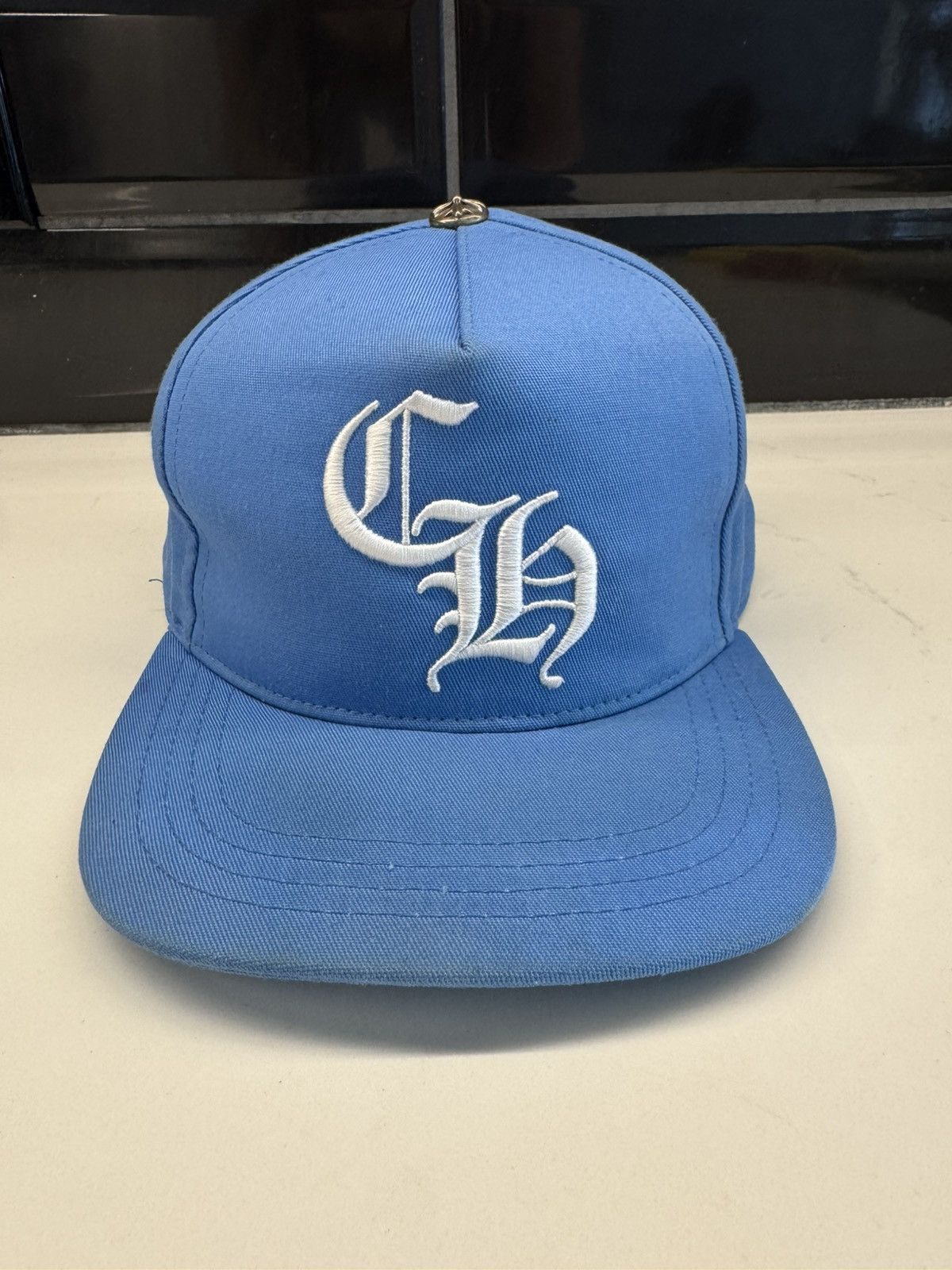 Chrome Hearts Chrome Hearts Baby Blue Cap – Authentic CH Logo Hat Size ONE SIZE - 1 Thumbnail
