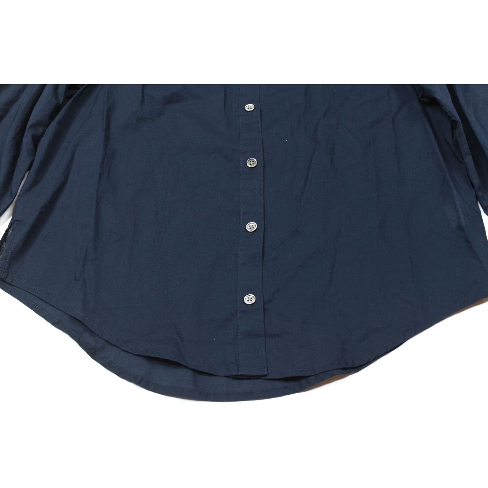 Veronica Beard VERONICA BEARD Calisto Ruffled Button-Front Shirt Womens Small Blue Long Sleeve Size S / US 4 / IT 40 - 4 Thumbnail