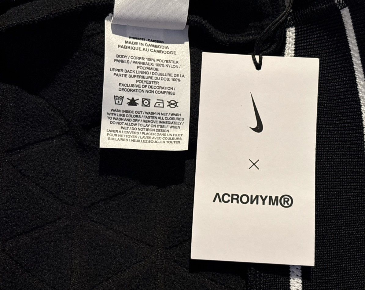 Acronym × Nike Nike X ACRONYM Therma-Knit Men’s Jacket CU0469-010 size 2XL Size US XXL / EU 58 / 5 - 12 Thumbnail