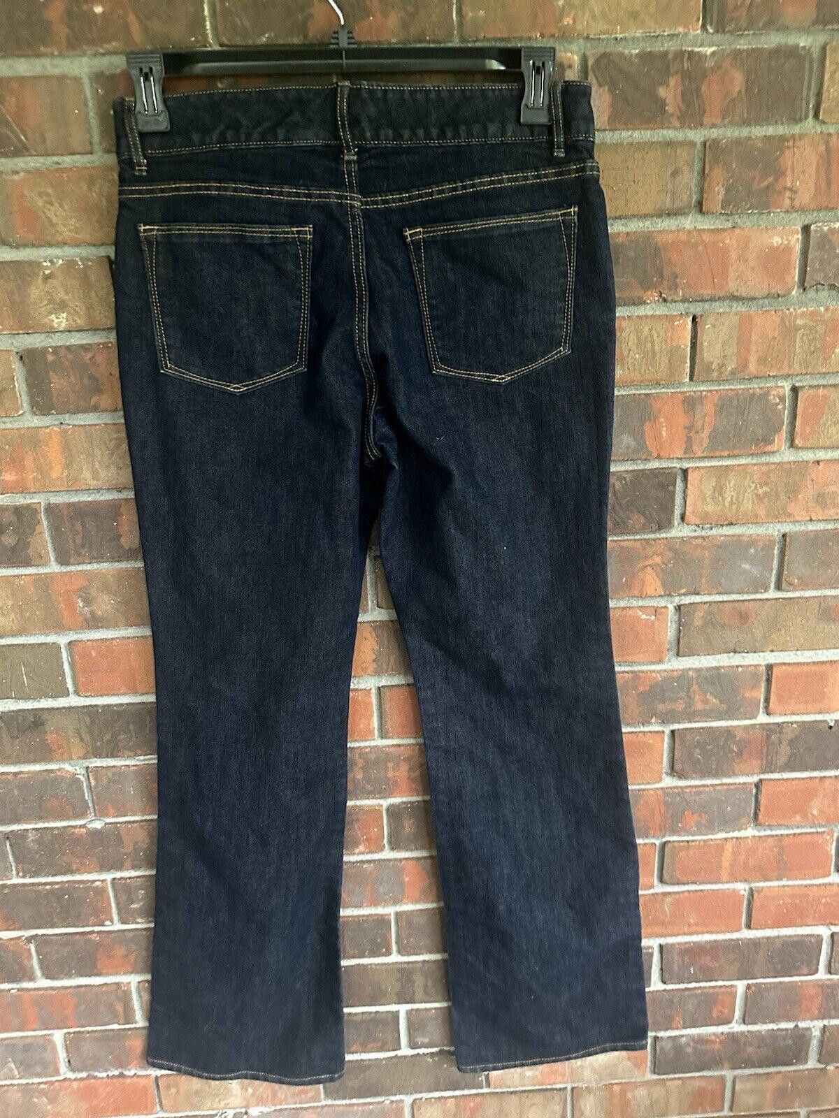 Gap Women's Gap Jeans Size 10 Long 10L Bootcut Dark Wash Size 32" / US 10 / IT 46 - 3 Thumbnail