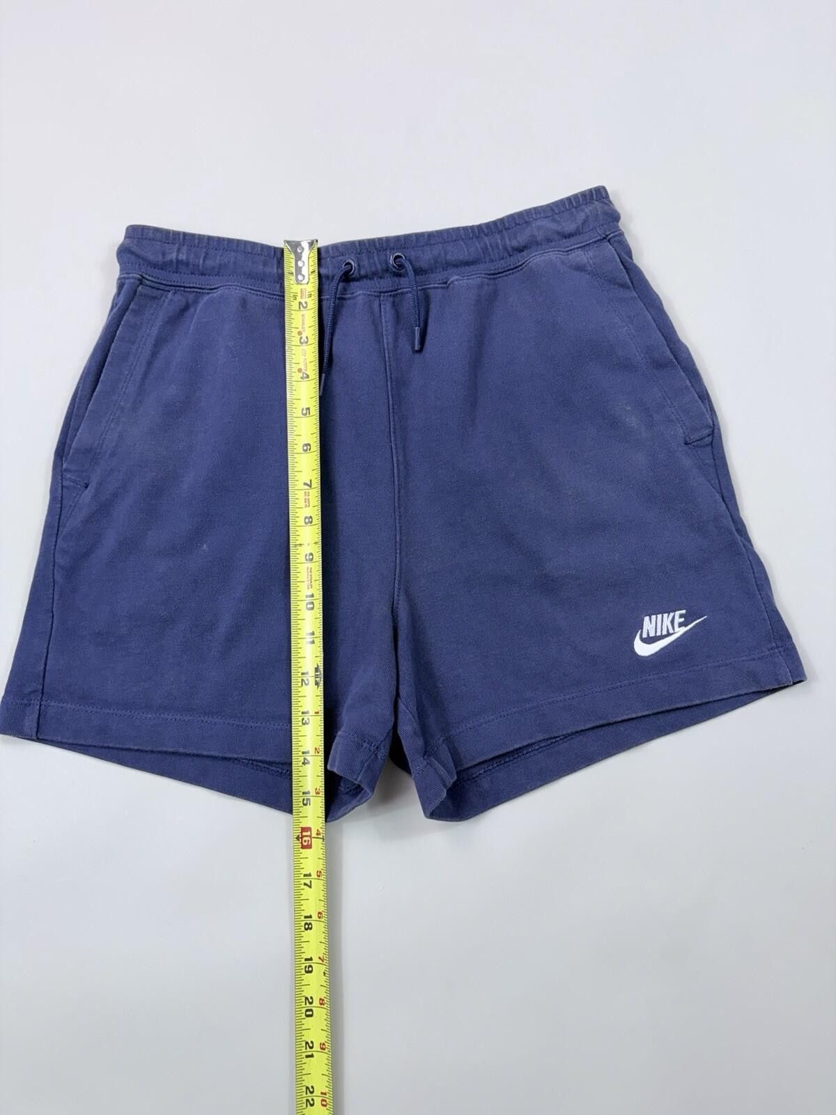 Nike Nike Women’s Sportswear Blue Club Fleece Shorts Size S Size 28" / US 6 / IT 42 - 1 Thumbnail