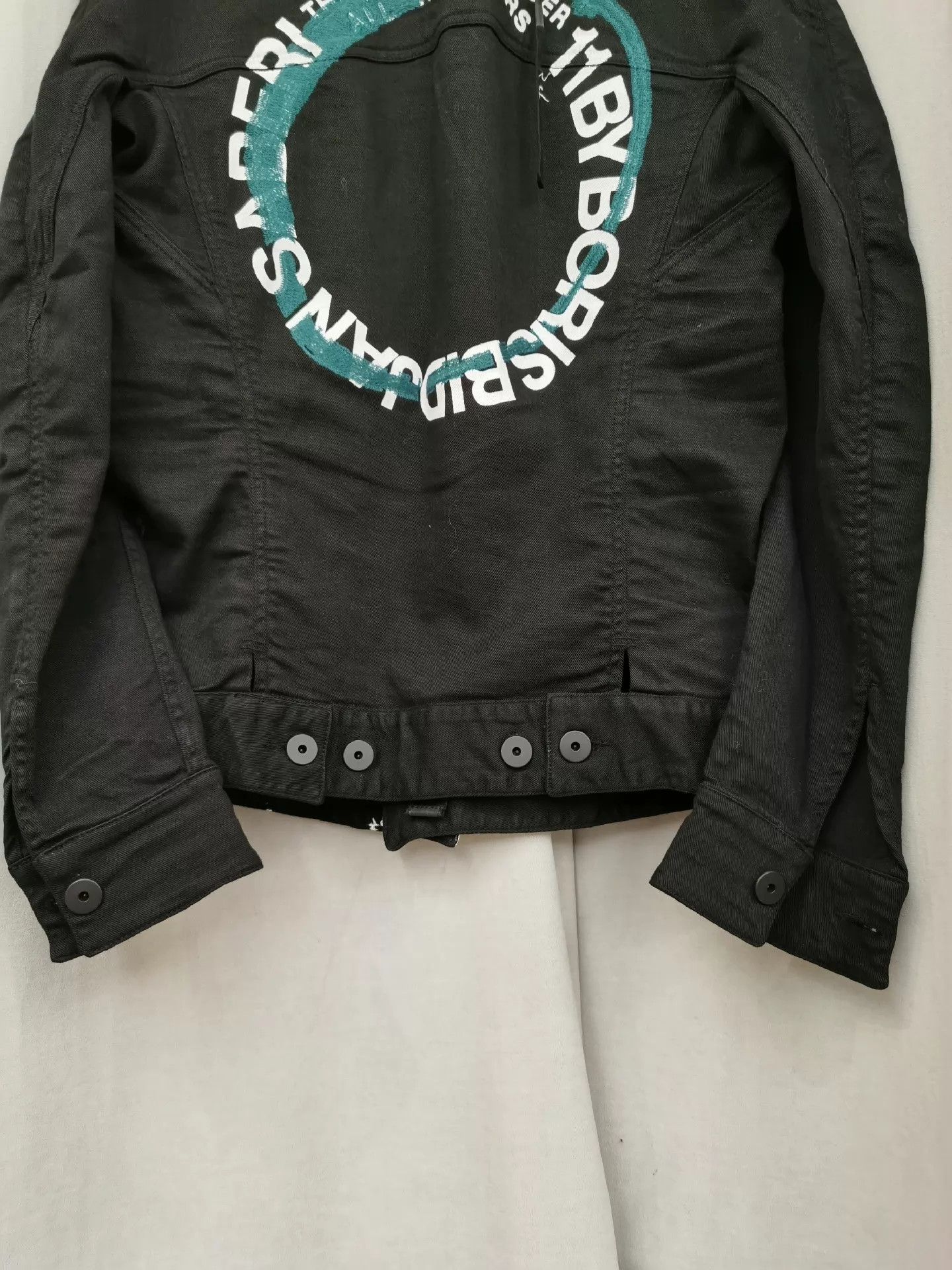 11 By Boris Bidjan Saberi 11 BY BORIS BIDJAN SABERI rare splatter denim jacket Size US M / EU 48-50 / 2 - 9 Thumbnail