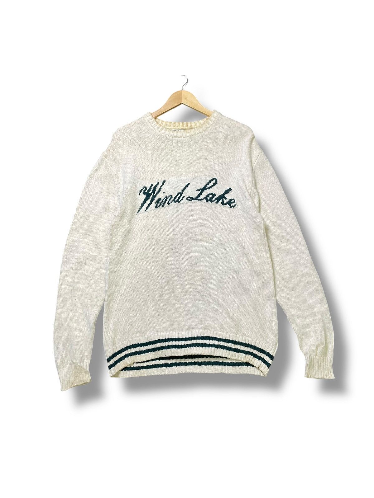 Designer × Vintage × Zara Zara x Vintage Wind Lake Knitted Sweater (43) Size US L / EU 52-54 / 3 - 1 Thumbnail
