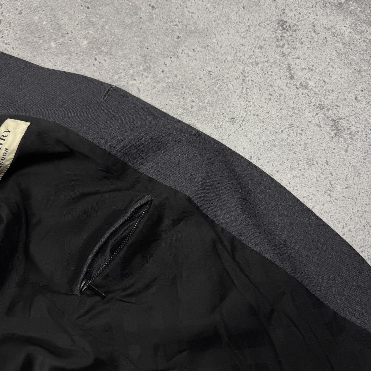 Burberry × Designer Burberry London Stirling Wool Blazer Jacket Sport Coat Size 52R - 10 Thumbnail
