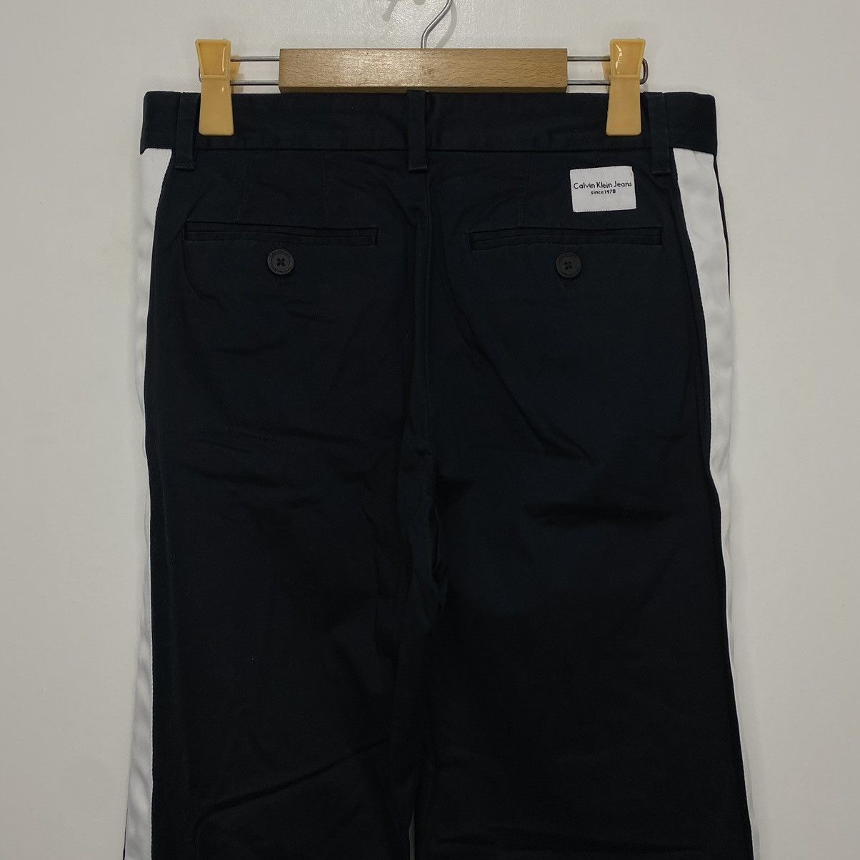 Calvin Klein Calvin Klein - Raf Simons Galon Stra Chino Pants Size US 30 / EU 46 - 2 Thumbnail