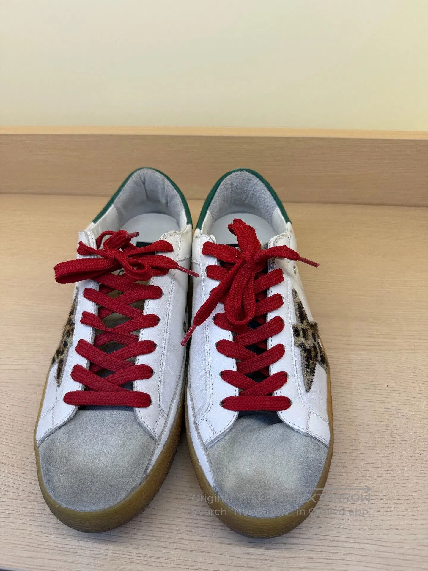 Golden Goose Golden Goose Distressed Leopard Star Sneakers. Size US 7 / EU 40 - 4 Thumbnail