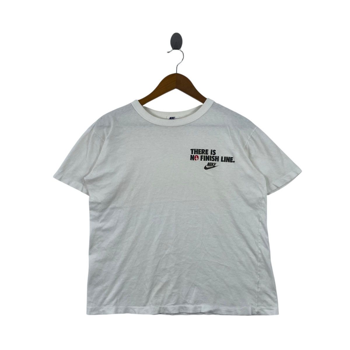 Japanese Brand × Nike × Vintage Vintage 80s NIKE Japan Tee Shirt Size US L / EU 52-54 / 3 - 1 Thumbnail