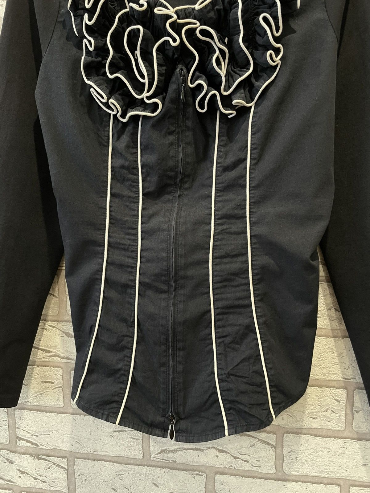 ANNE FONTAINE × Designer ANNE FONTAINE France Cardigan Blouse SZ 42 Size M / US 6-8 / IT 42-44 - 6 Thumbnail