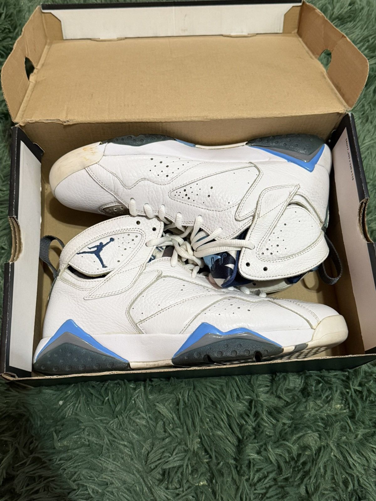 Nike jordan retro 7 french blue 2012 Size US 8 / EU 41 - 1 Thumbnail