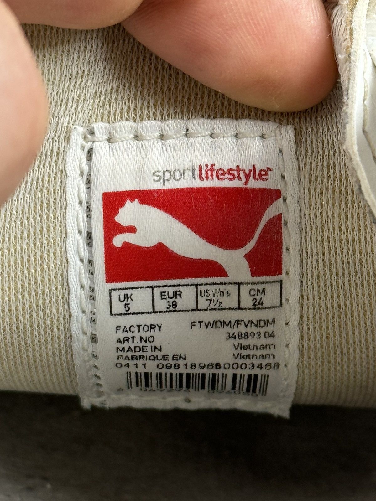 Puma × Vintage Vintage Puma Speedcut Leather y2k sneakers Size US 7.5 / IT 37.5 - 10 Thumbnail