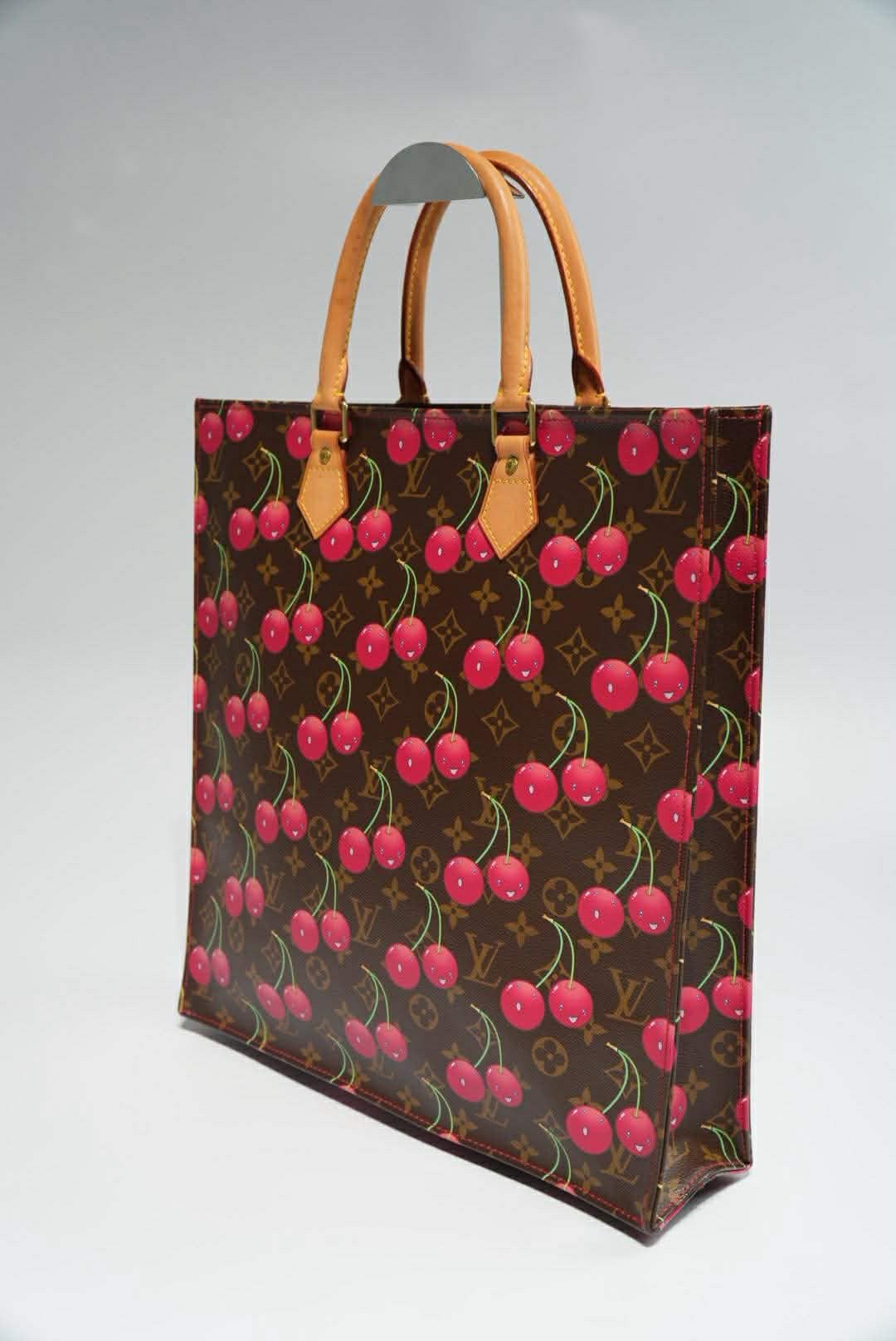 Louis Vuitton × Takashi Murakami Louis Vuitton Limited Edition Monogram Cerises Sac Plat Tote Size ONE SIZE - 5 Thumbnail