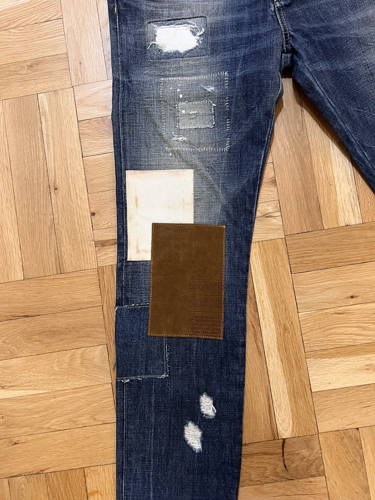Dsquared2 Dsquared2 Runway Patchwork Denim super rare Size US 34 / EU 50 - 4 Thumbnail