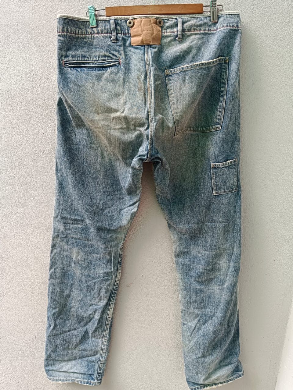 Paul Smith × Paul Smith Red Ear Paul Smith Red Ear Denim Bush Pants Size US 36 / EU 52 - 14 Thumbnail